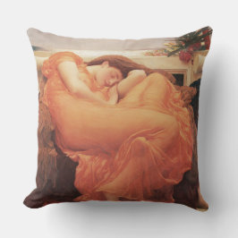 Frederic Lord Leighton Flaming June Square Art Kudde