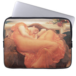 Frederic Lord Leighton Flaming June Square Art Laptop Fodral
