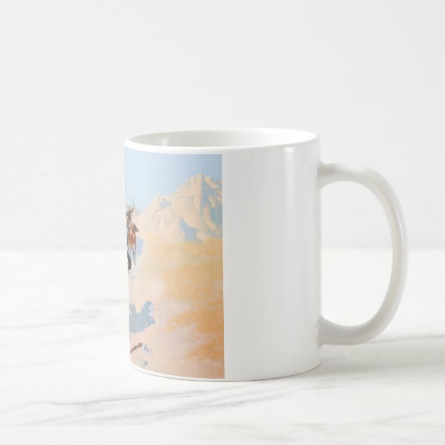 Frederic Remington - Advance-Guard eller Mil Kaffemugg (Höger)