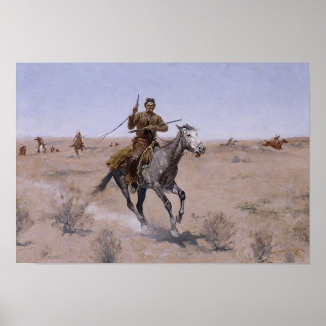 Frederic Remington Art Poster (Framsidan)
