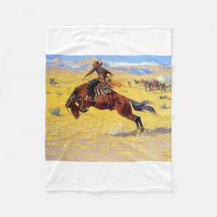 Frederic Remington en Kall morgon inom intervallet Fleecefilt