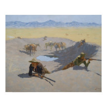 Frederic Remington - Kamp för vattenhålet