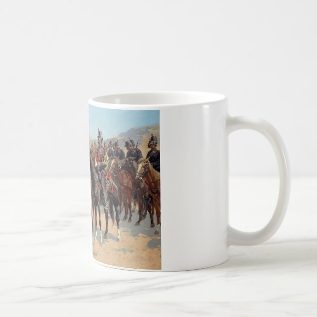 Frederic Remington - Mexikansk major Kaffemugg (Höger)