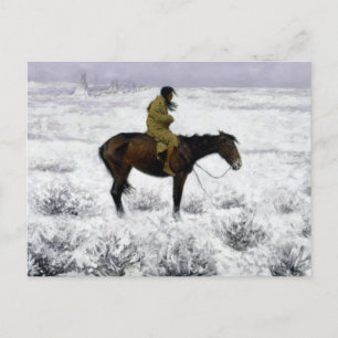 Frederic Remington the Herd Boy Vykort