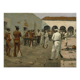 Frederic Remington - The Mier Expedition Fototryck