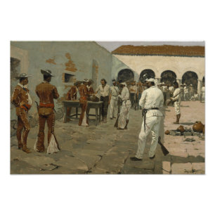 Frederic Remington - The Mier Expedition Fototryck