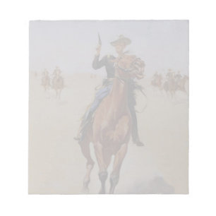 Frederic Remington Trooper Anteckningsblock