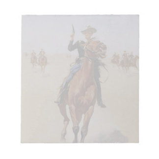 Frederic Remington Trooper Anteckningsblock