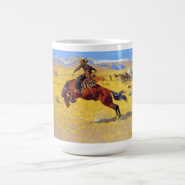 Frederic Remingtons Cowboys 15oz Coffee Mugg (Center)