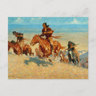 Frederic Remingtons The Buffalo Runners (1909) Inbjudningar