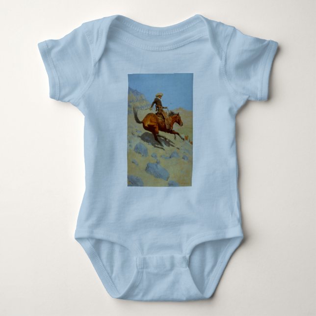 Frederic Remington's The Cowboy (1902) T-shirt (Framsida)