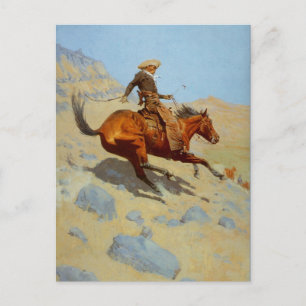 Frederic Remington's The Cowboy (1902) Vykort