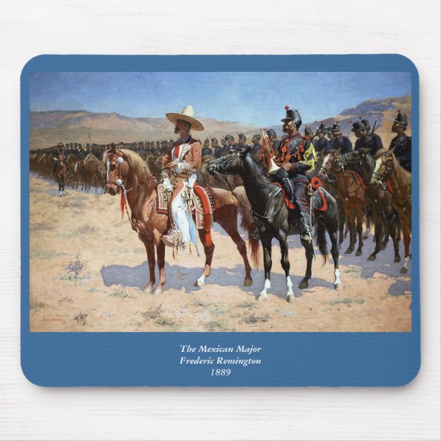 Frederic Remington's The Mexican Major (1889) Musmatta (Framsidan)