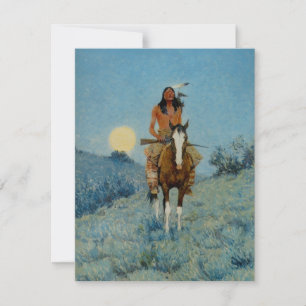 Frederic Remington's The Outlier 1909 Inbjudningar