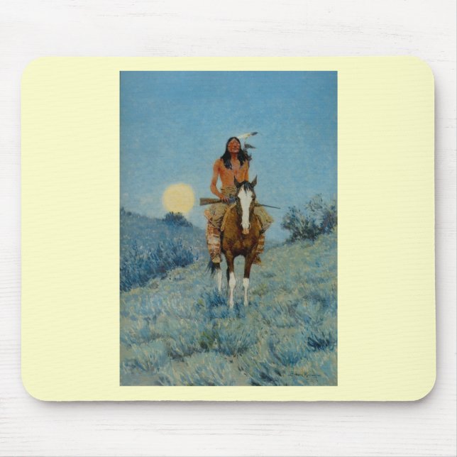 Frederic Remington's The Outlier 1909 Musmatta (Framsidan)