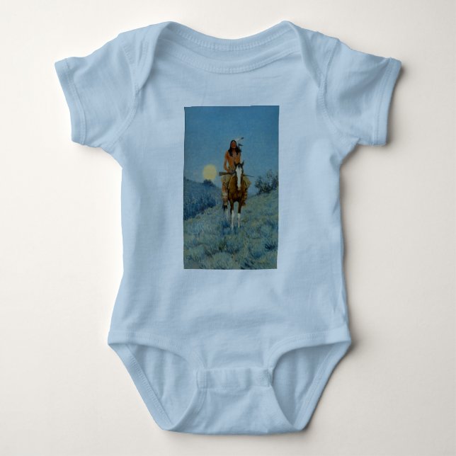 Frederic Remington's The Outlier 1909 Tee (Framsida)