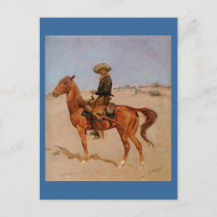 Frederic Remington's The Puncher (1895) Vykort