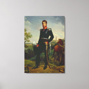 Frederic William III Kung of Prussia, 1814 Canvastryck