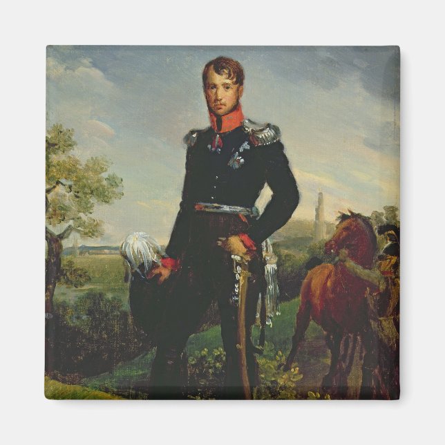 Frederic William III Kung of Prussia, 1814 Magnet (Framsidan)