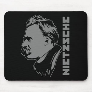 Frederich Nietzsche porträtt Mousepad Musmatta