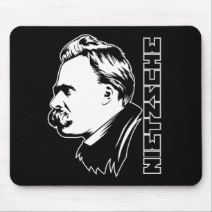Frederich Nietzsche porträtt Mousepad Musmatta