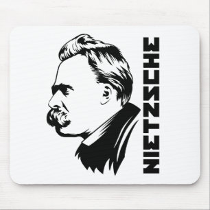 Frederich Nietzsche porträtt Mousepad Musmatta