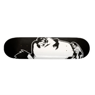 Frederich Nietzsche Porträtt Mousepad Skateboard Bräda 19,5 Cm
