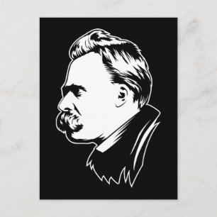 Frederich Nietzsche Porträtt Mousepad Vykort
