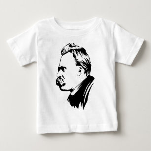 Frederich Nietzsche porträtt T Shirt