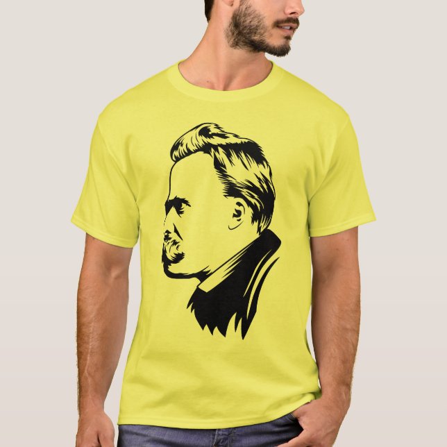 Frederich Nietzsche porträtt Tee (Framsida)