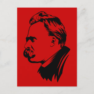 Frederich Nietzsche Porträtt Vykort
