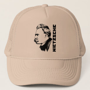 Frederich Nietzsche porträtthatt Keps