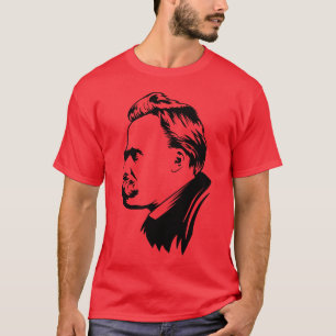 Frederich Nietzsche porträttT-tröja Tröja