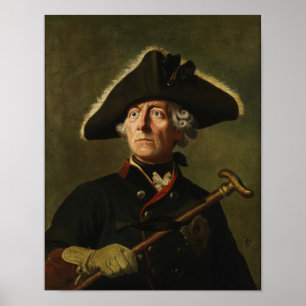 Frederick den underbara målningen poster