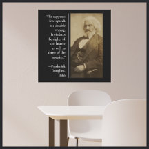 Frederick Douglass Censur Citat Svarta Historien