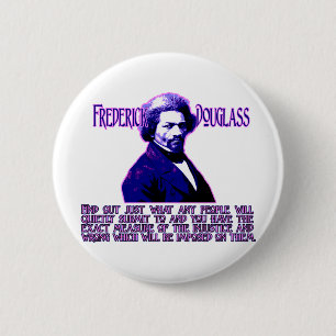 Frederick Douglass citationstecken: Mäta av Knapp