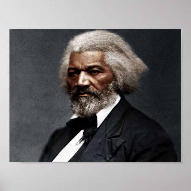 Frederick Douglass Coloriszed Poster (Framsidan)