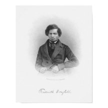 Frederick Douglass Engraved Porträtt