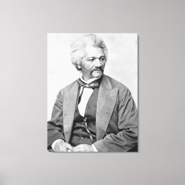 FREDERICK DOUGLASS Photographic Porträtt Skriv ut Canvastryck (Framsida)
