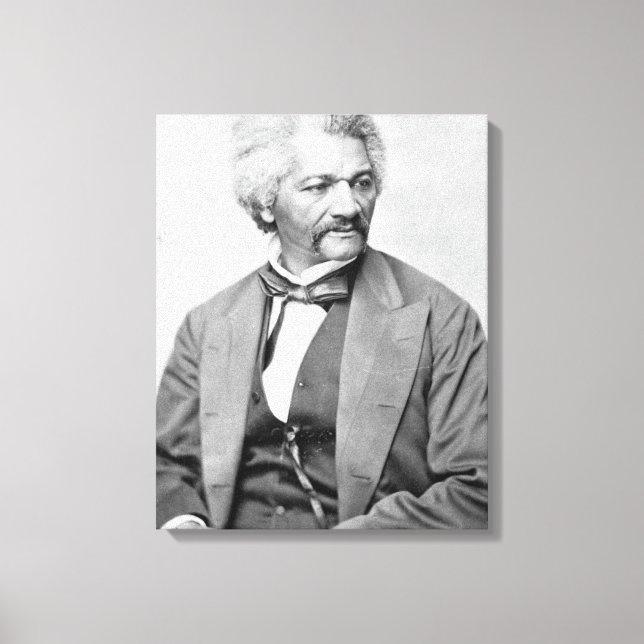 FREDERICK DOUGLASS Photographic Porträtt Skriv ut Canvastryck (Framsida)