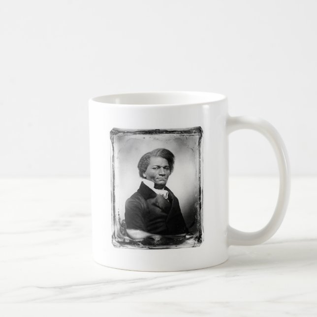 Frederick Douglass Porträtt ~ 1847 Kaffemugg (Höger)