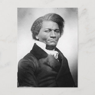 Frederick Douglass Porträtt ~ 1847 Vykort