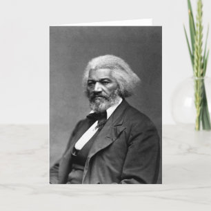 Frederick Douglass porträtt av George K. Warren Kort