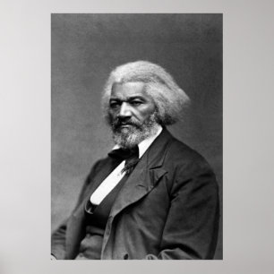 Frederick Douglass Porträtt av George K. Warren Poster