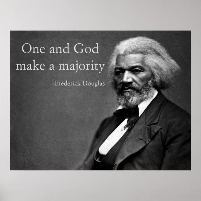 Frederick Douglass Poster (Framsidan)