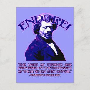 Frederick Douglass Quote: Begränsningarna för Tyra Vykort
