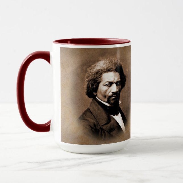 Frederick Douglass Quote Mugg ’Power’ (Vänster)
