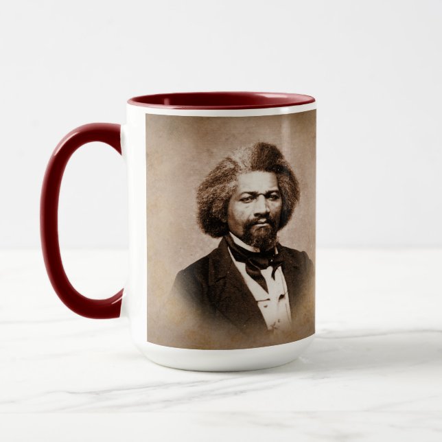 Frederick Douglass Quote Mugg ’Rebeljon’ (Vänster)