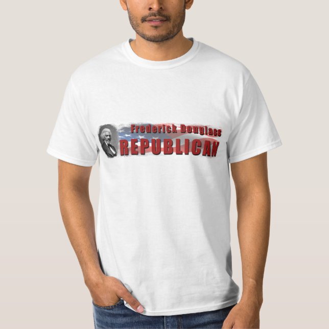 Frederick Douglass republikan Tee Shirt (Framsida)