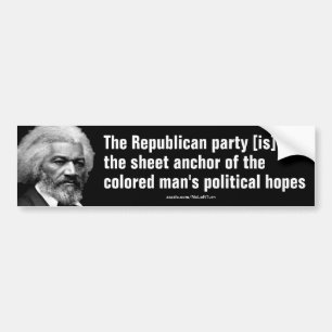 Frederick Douglass republikansk Bildekal